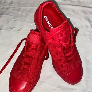 Red converse